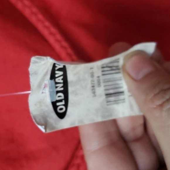 Old Navy Orange Rust braided trim tank keyhole design NWT NEW XL - Picture 3 of 5